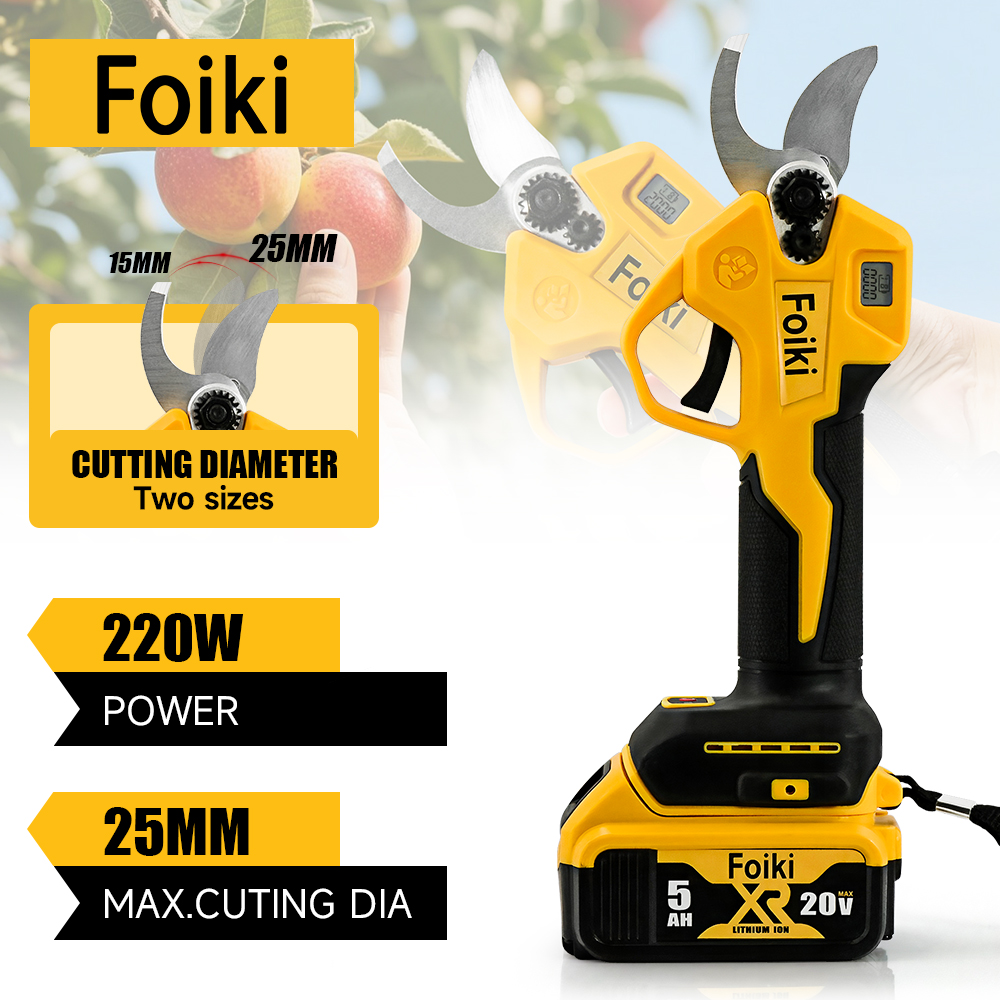 Gardening Tools Scissors - M-WALK 25mm Bezszczotkowe Elektryczne Nożyce do