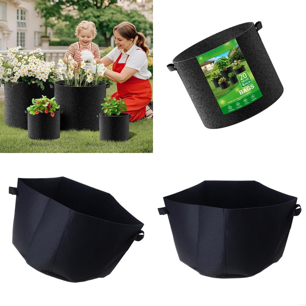Grow Bags - Wysokiej jakości torby do sadzenia tkanin.
