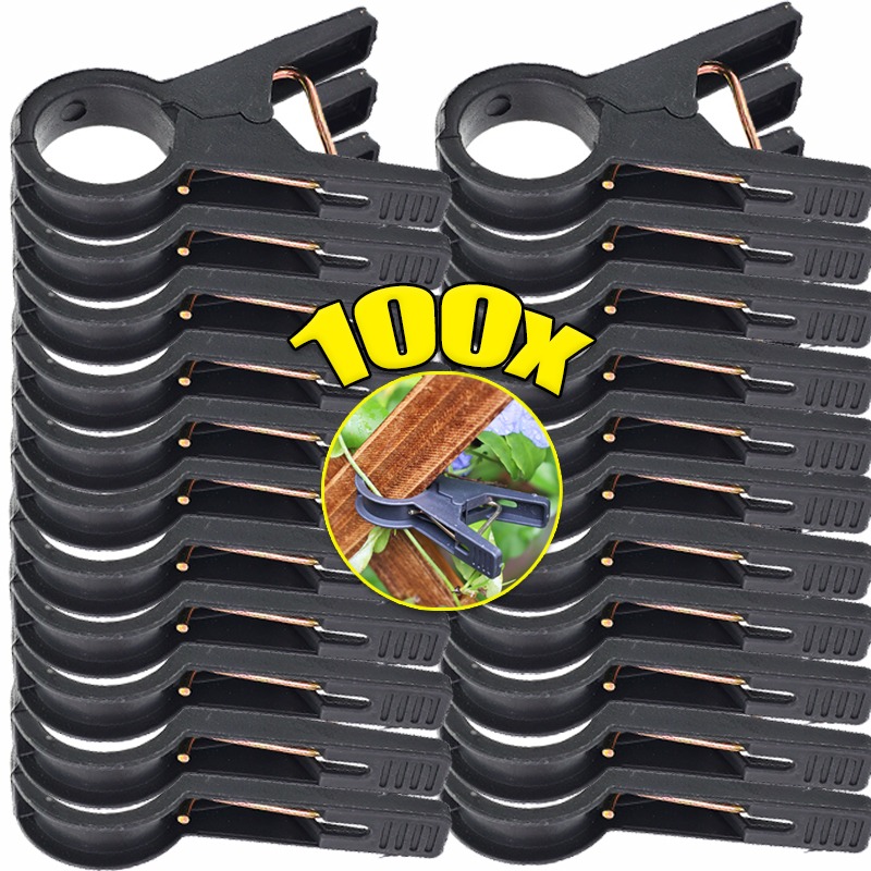 Gardening Tools For Vines - Nowe 100/10 szt. Klipsy do podtrzymywania
