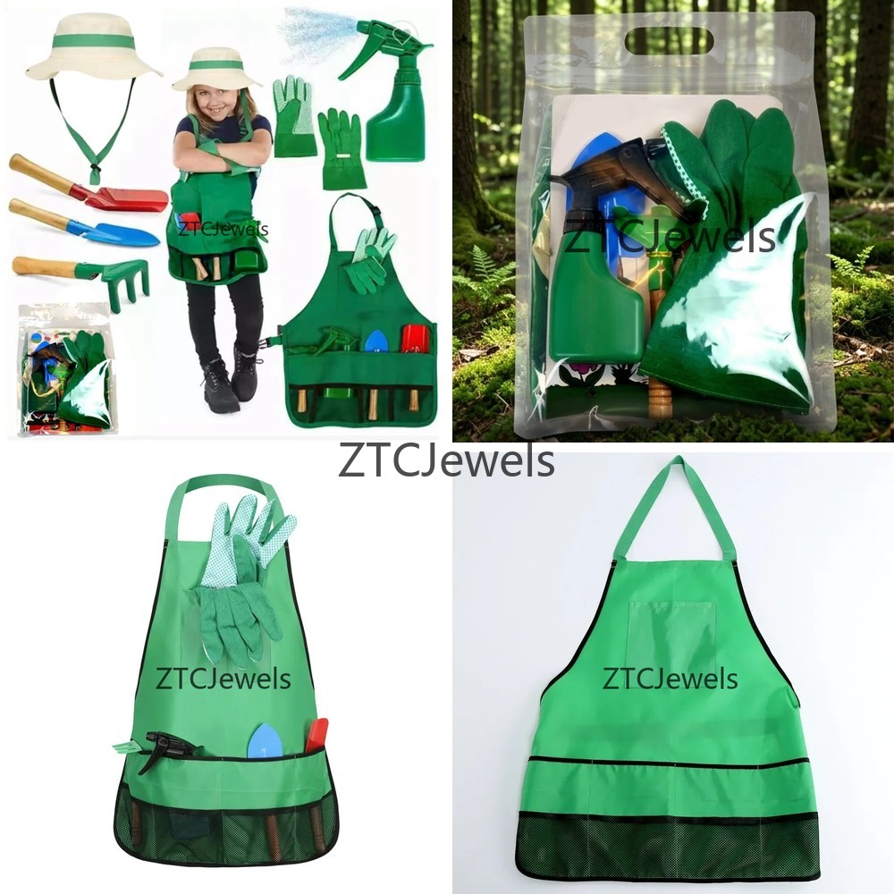 Gardening Tools Girls - Zestaw narzędzi ogrodniczych dla dzieci z
