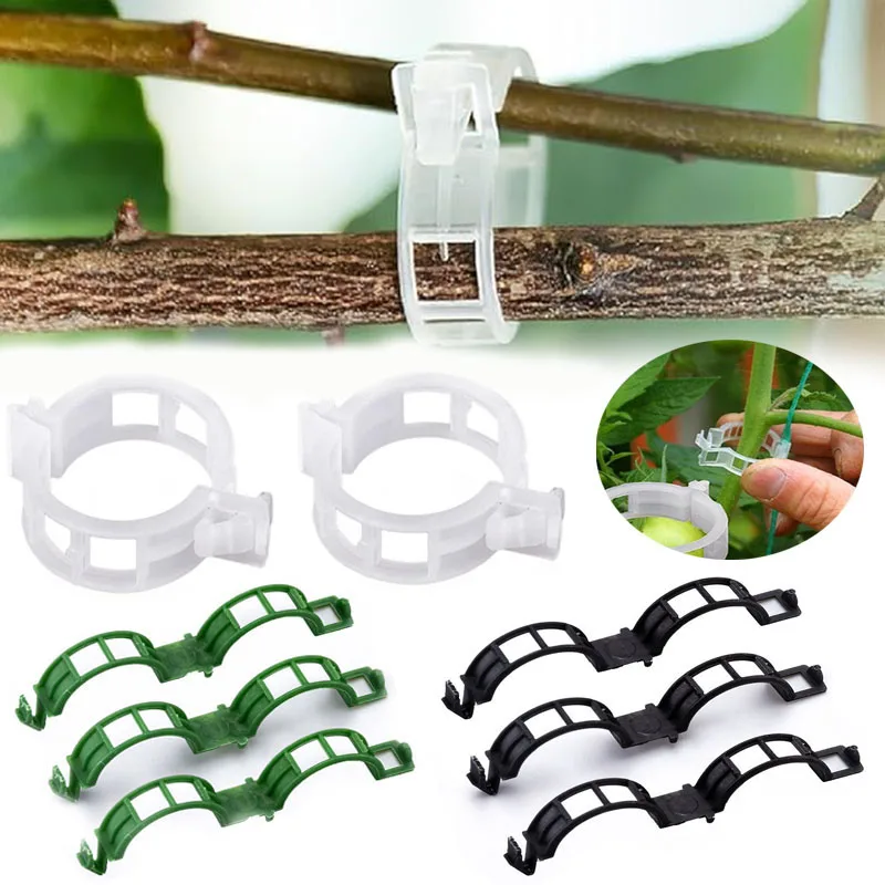 Gardening Tools For Vines - 100 SZTUK Klipsy do mocowania roślin