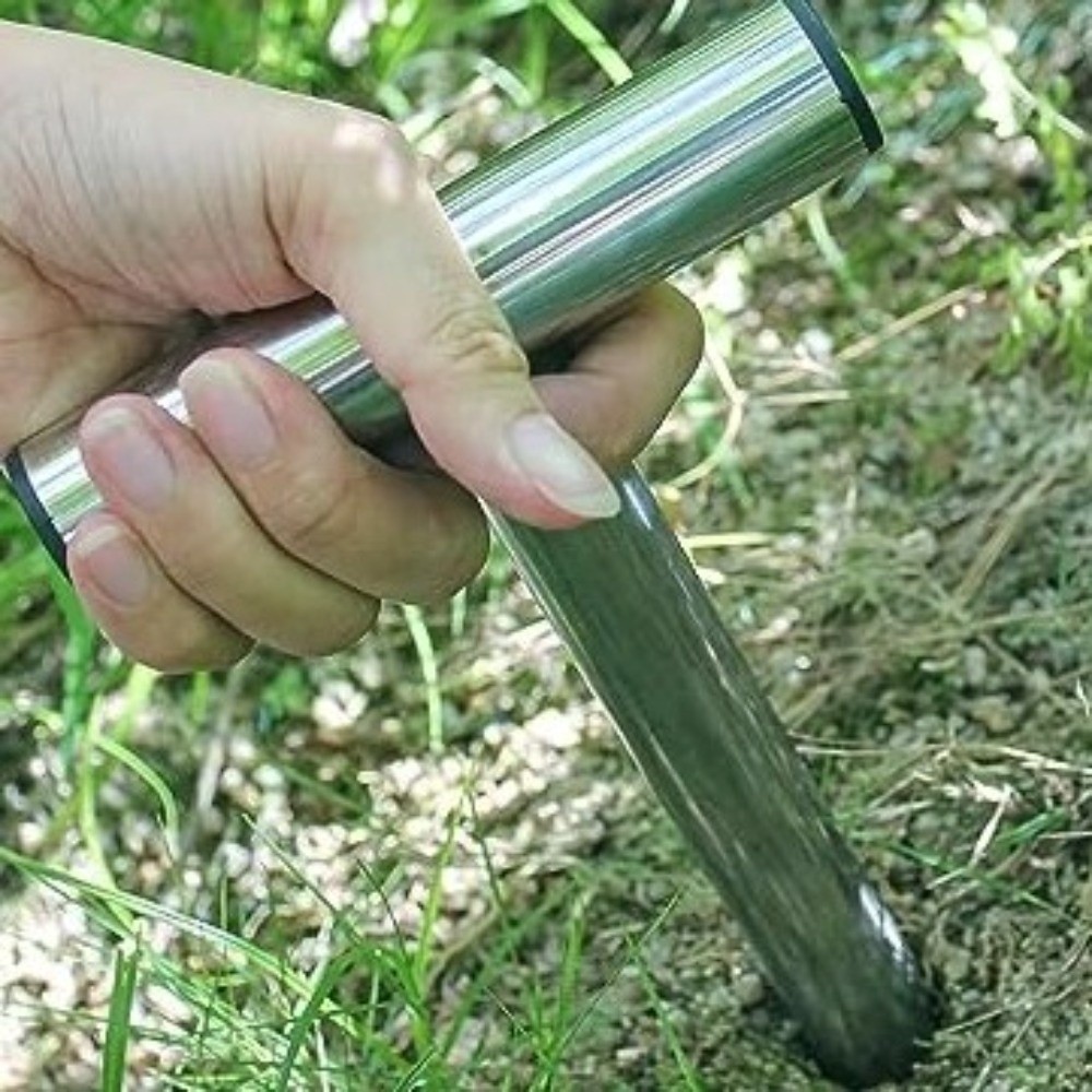 Gardening Tools Uses - Ręczny dziurkacz do ziemi ze stali