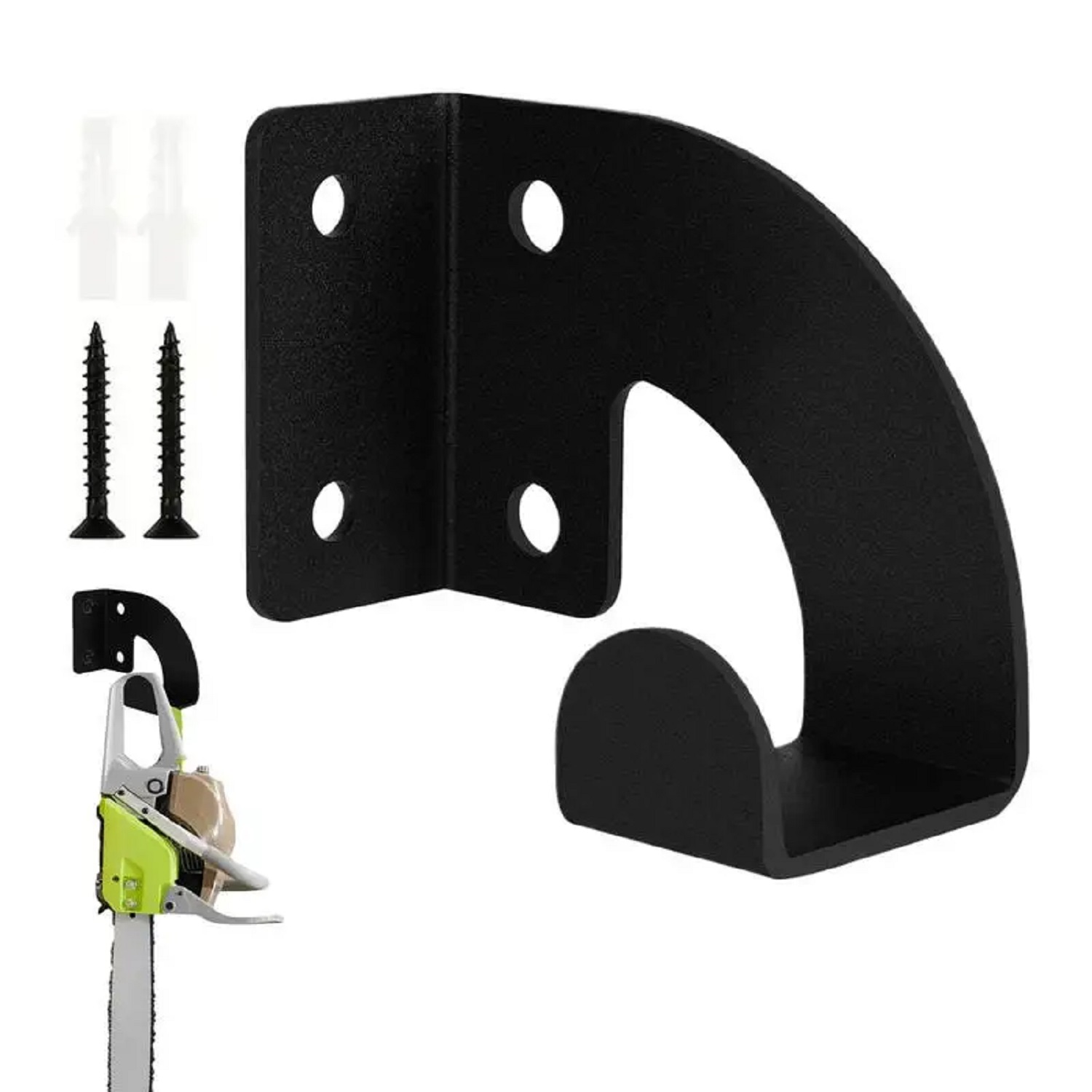 Gardening Tools Organiser - Wytrzymały metalowy uchwyt ścienny na piłę