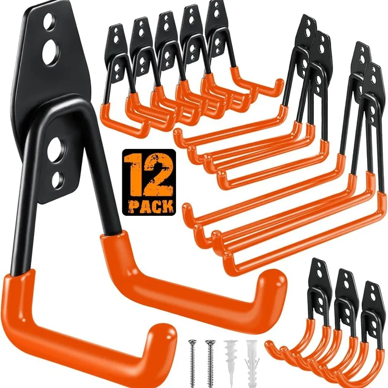 Gardening Tools Organiser - 12-częściowy zestaw haczyków do przechowywania w