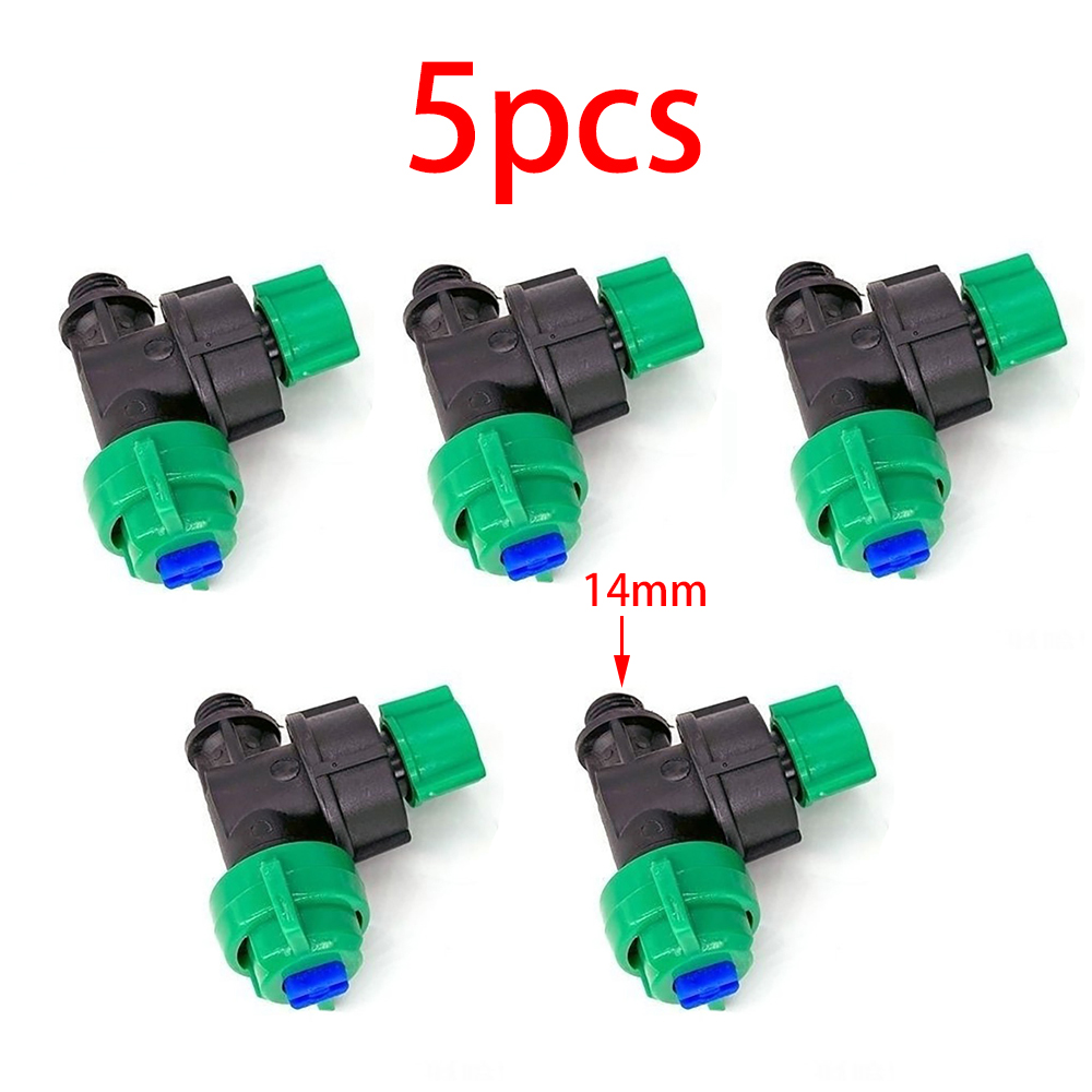 Gardening Tools Plastic - 5 szt. Złączki do rur natryskowych