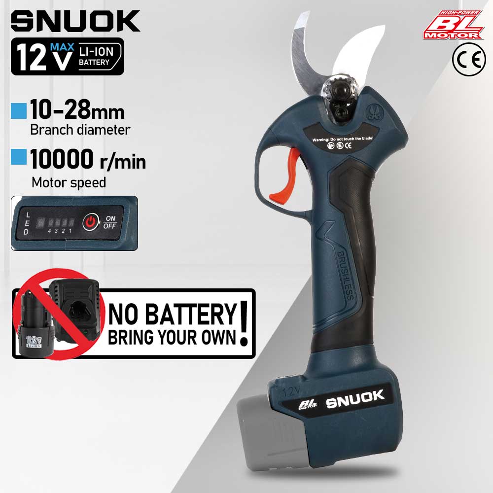Gardening Tools Scissors - SNUOK 12V Bezszczotkowe Elektryczne Nożyce do
