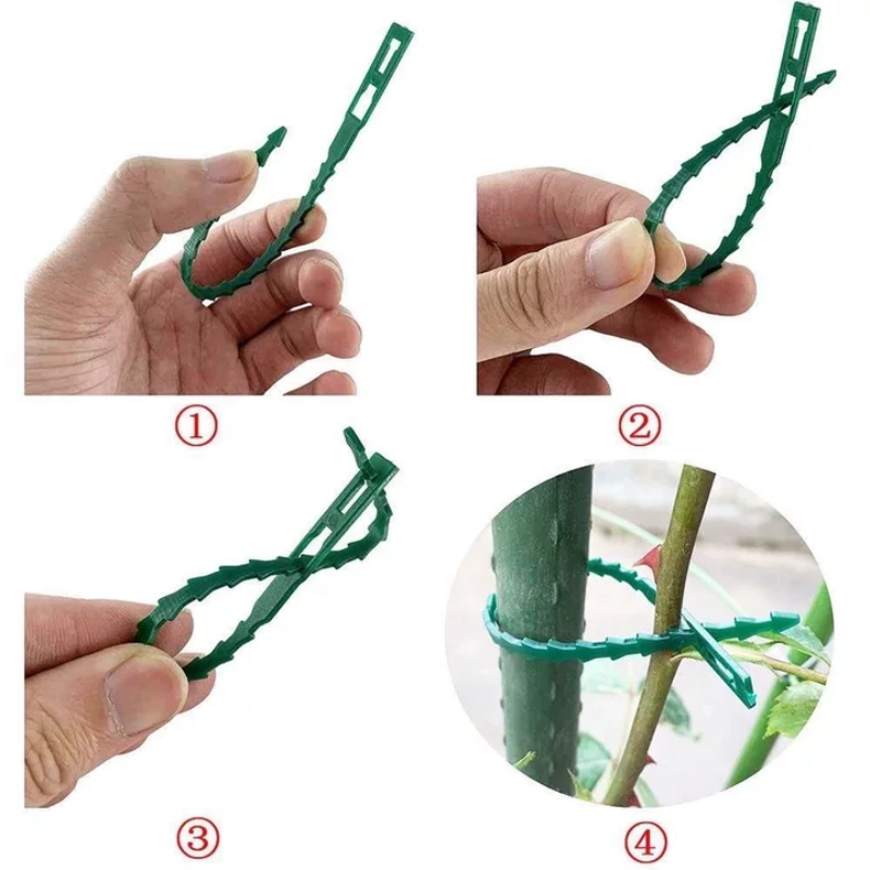 Wielorazowe opaski ogrodowe do – Gardening Tools For Vines recenzja i cena