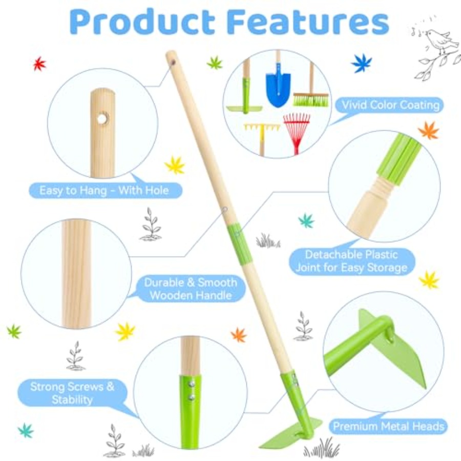 Zestaw narzędzi ogrodowych: Be – Gardening Tools Toddler recenzja i cena