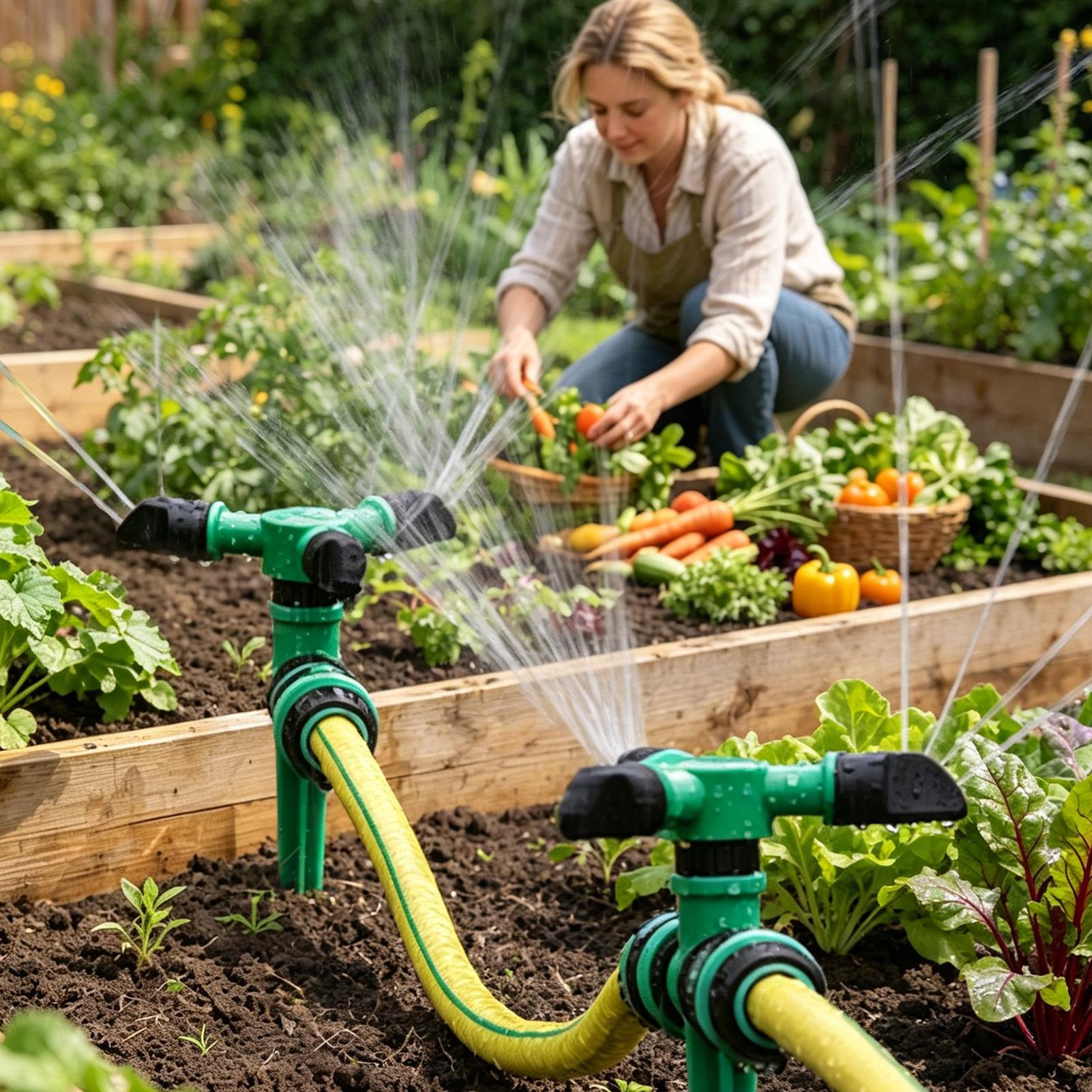 Automatyczny obrotowy zraszacz – Gardening Tools Plastic recenzja i cena