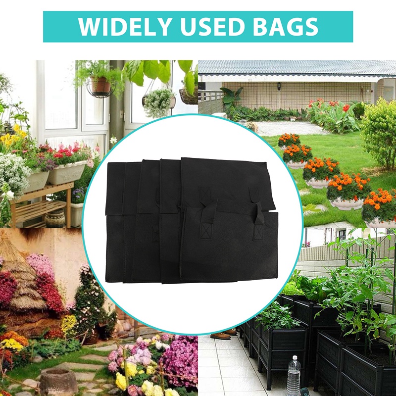 5 sztuk materiałowych podwyższ – Grow Bags recenzja i cena