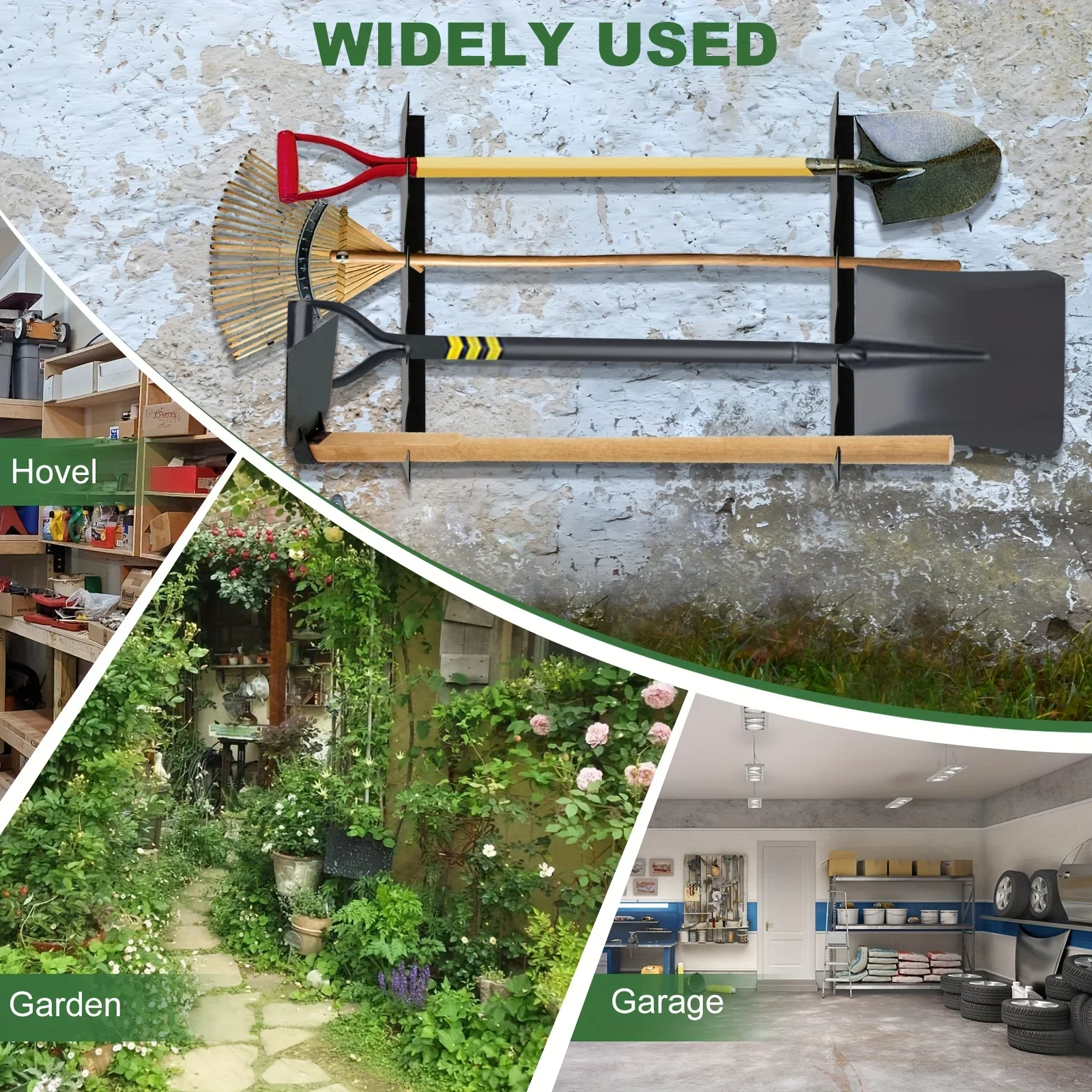 Wytrzymały metalowy uchwyt na  – Gardening Tools Organiser recenzja i cena