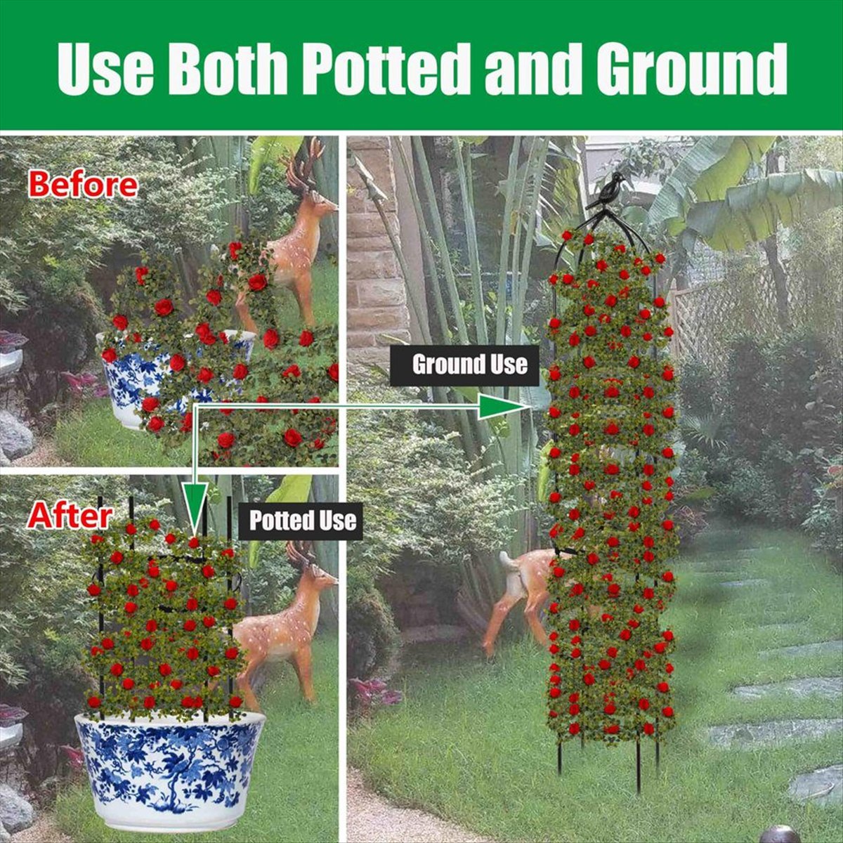 AT16 Obelisk do roślin pnących – Gardening Tools B&Q recenzja i cena