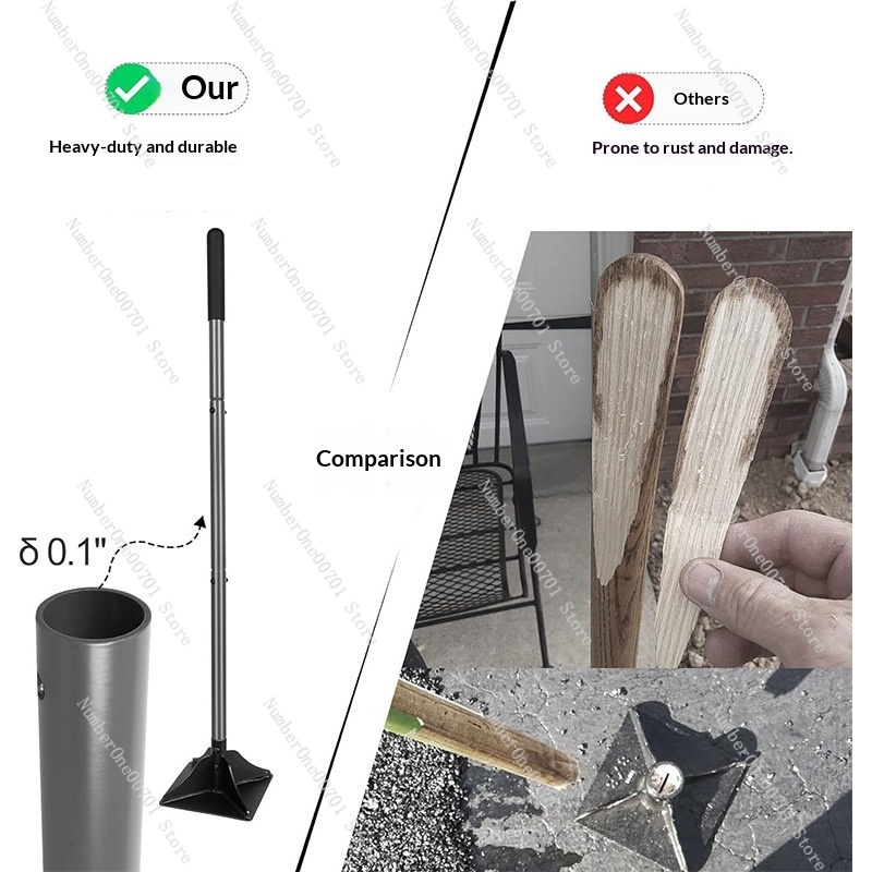 Odłączany stalowy ubijak ogrod – Gardening Tools Uses recenzja i cena