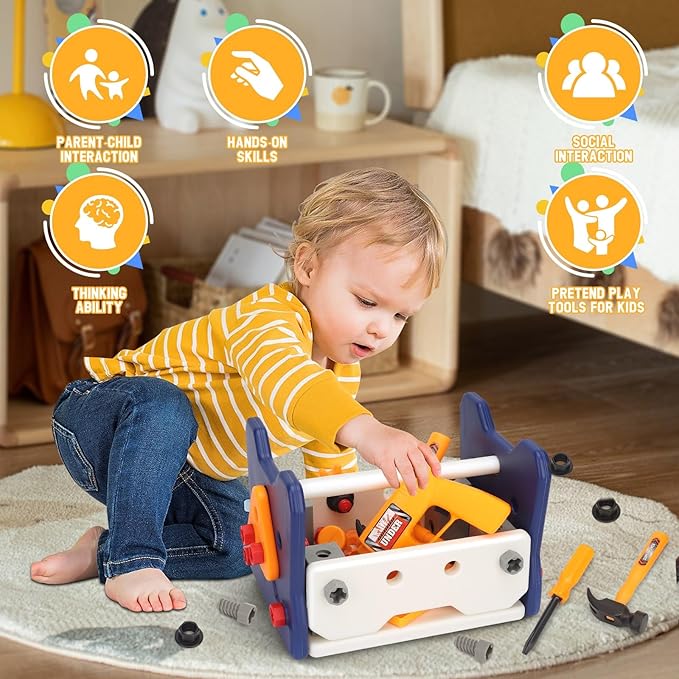 Zestaw 41 elementów z wiertark – Gardening Tools Girls recenzja i cena