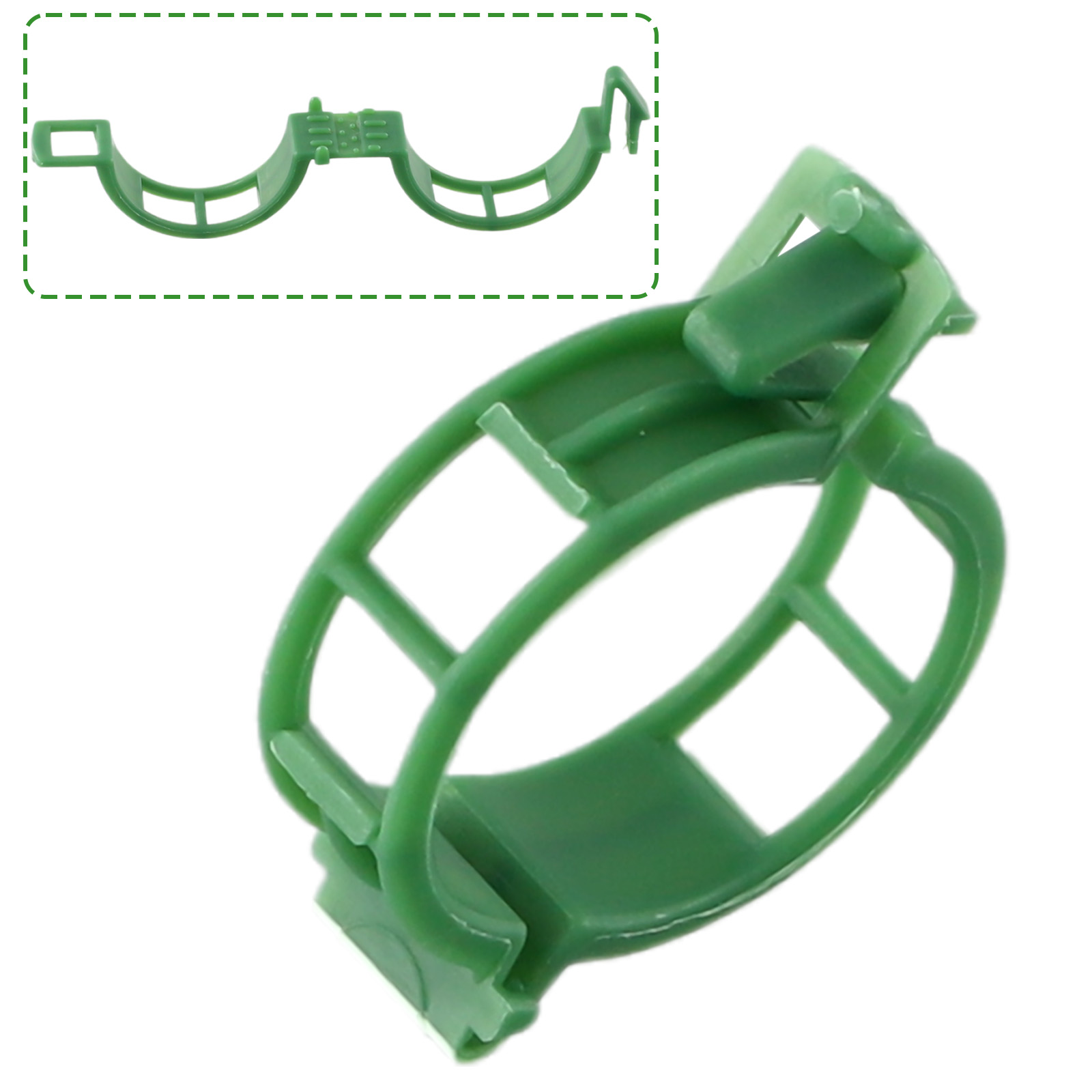 100x Opaski do roślin, klipsy  – Gardening Tools For Vines recenzja i cena