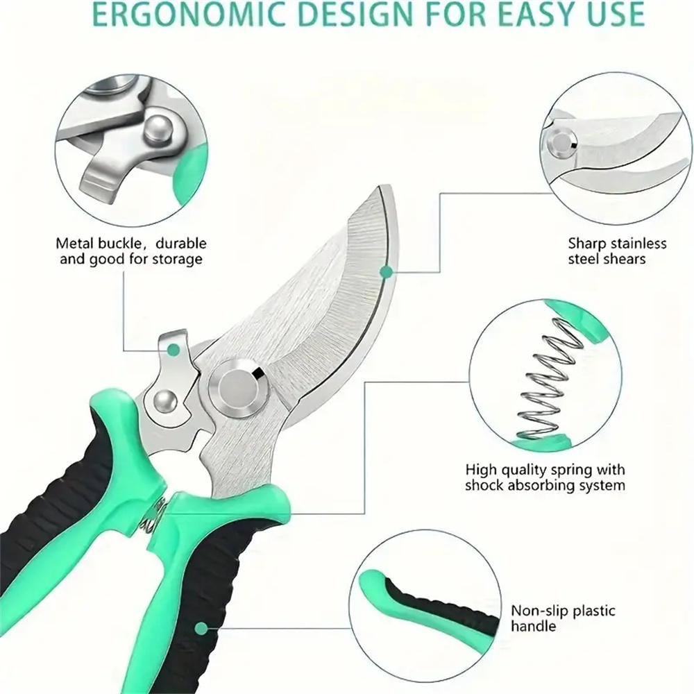 Nożyce do przycinania ze stali – Gardening Tools Scissors recenzja i cena