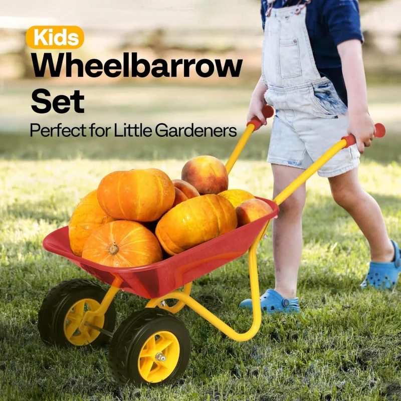 Taczka dla dzieci, wózek ogrod – Gardening Tools Toddler recenzja i cena