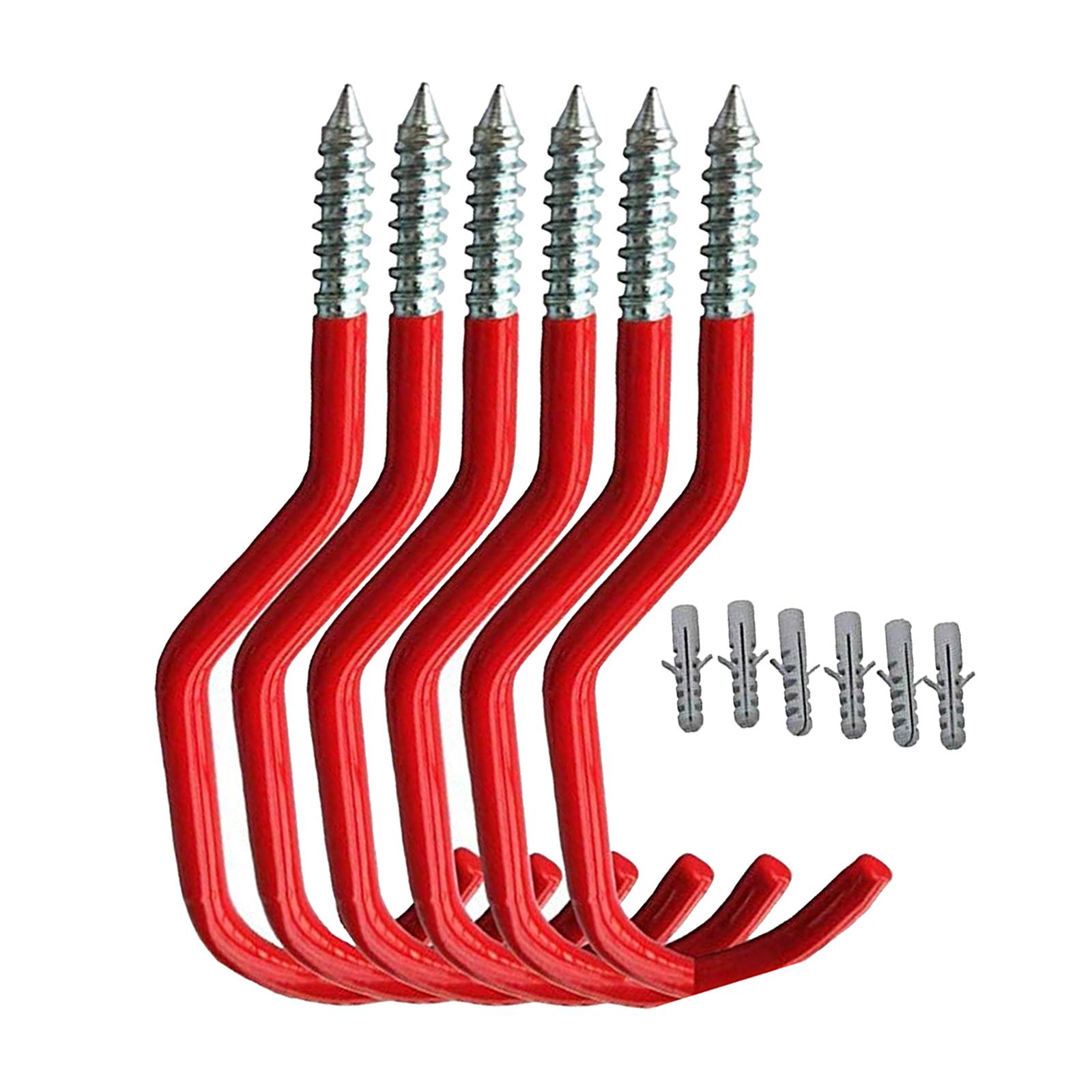 6 szt. Metalowe haczyki rowero – Gardening Tools Organiser recenzja i cena