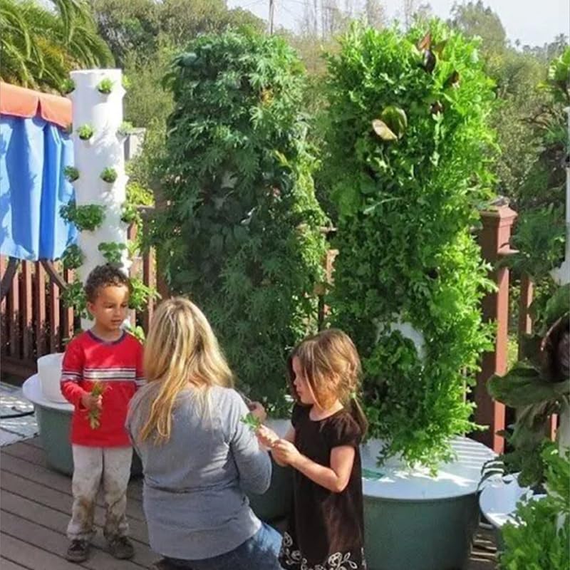 Wieża do hydroponiki pionowej, – Gardening Tools Plastic recenzja i cena